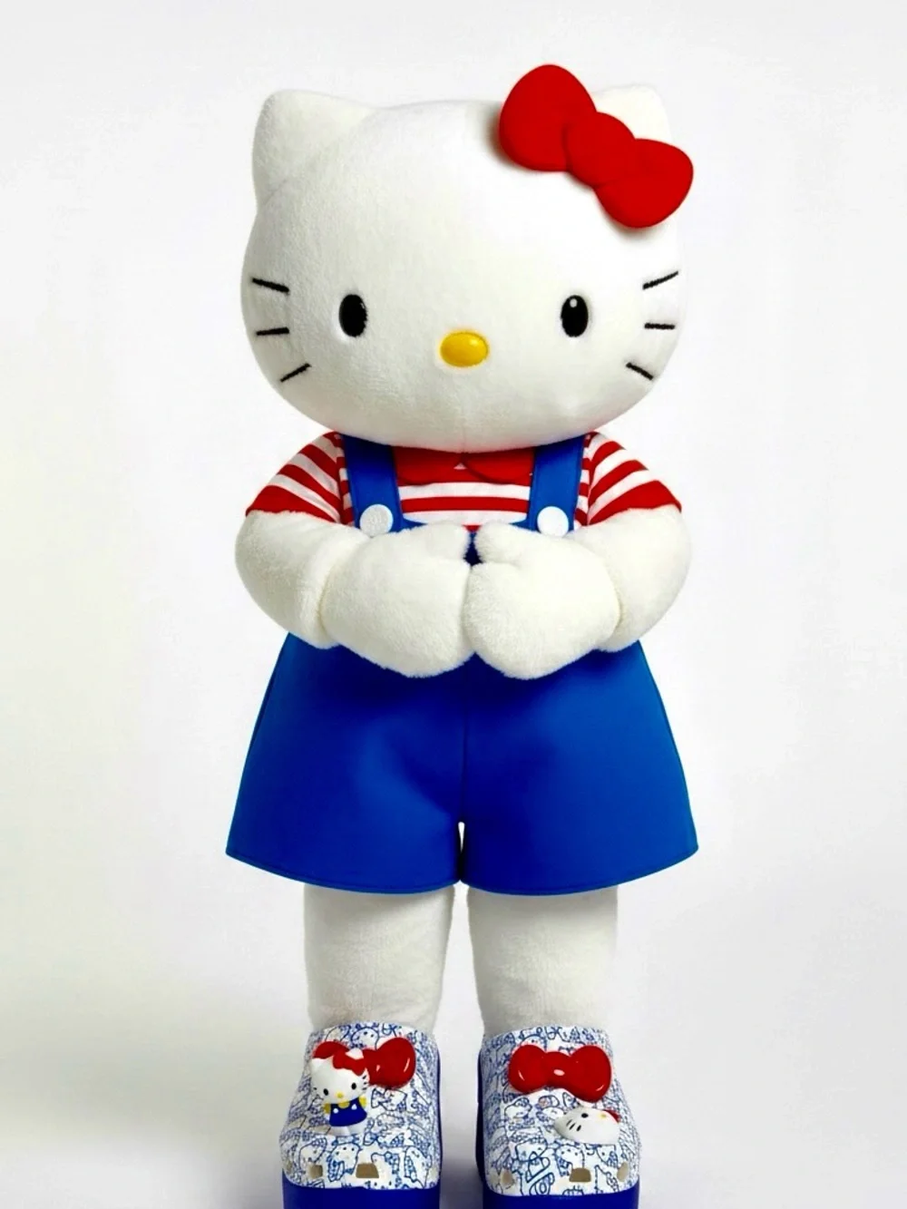 Hello Kitty Crocs Siren Heeled Clog Platform Shoes Size Men 8 Women 10 w Jibbitz - Picture 3 of 15